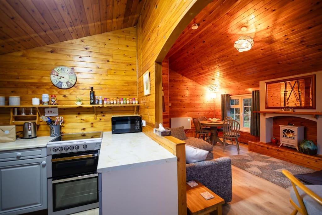Rural Log Cabin In Snowdonia Near Coed Y Brenin By Seren Short Stays Ffestiniog Exterior photo